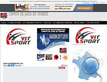 Tablet Screenshot of judovendee.com